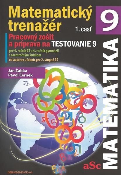 Matematický trenažér 9 - 1. časť - 978-80-970773-4-1