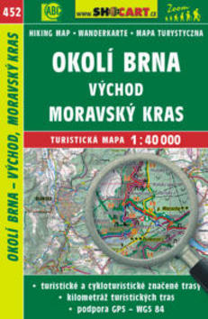 Okolí Brna východ, Moravský kras 1:40 000 - 9788072247301
