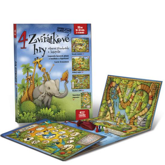 4 zvířátkové hry - 978-80-905488-4-8
