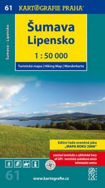 Šumava Lipensko 1:50 000 - 9788073933074