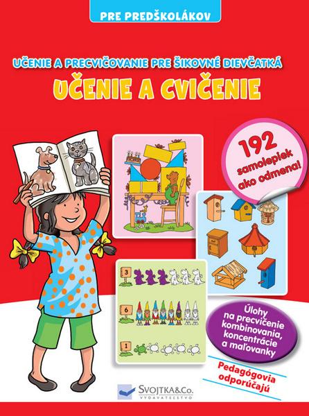 Učenie a cvičenie Učenie a precvičovanie pre šikovné dievčatká - 978-80-8107-856-9
