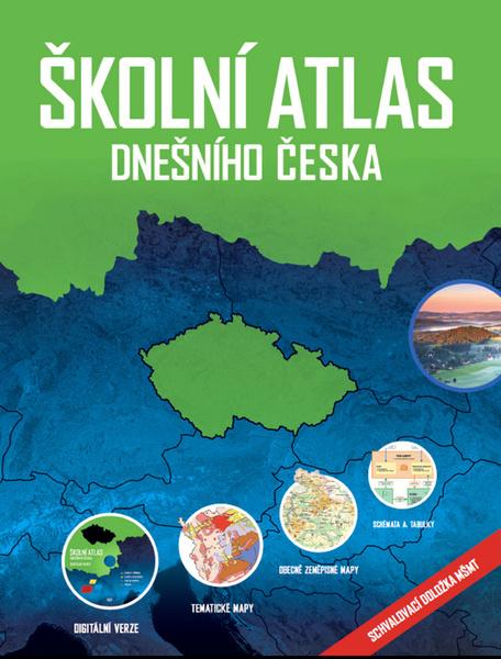 Školní atlas dnešního Česka - 978-80-905403-4-7