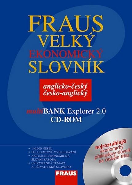 Komplet 2ks Velký ekonomický slovník anglicko-český česko-anglický + CD ROM - 978-80-7238-728-1