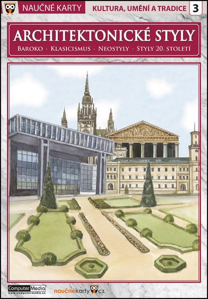 Naučné karty Architektonické styly - 978-80-7402-180-0