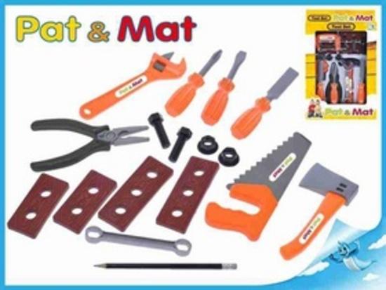 Mikro Trading sada nářadí plast 12ks Pat a Mat