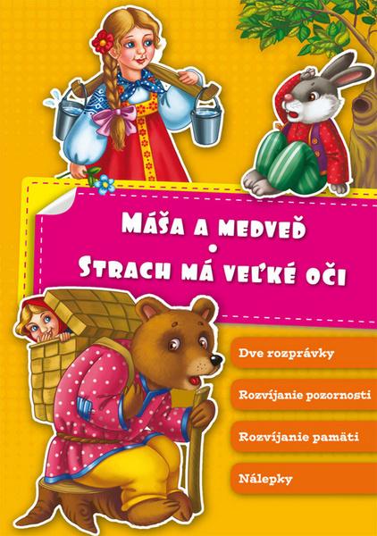 Máša a medveď Strach má veľké oči - 978-80-8154-154-4