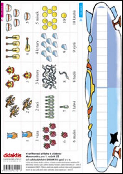 Vystřihovací příloha k učebnici Matematika pro 1.ročník ZŠ