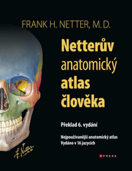 Netterův anatomický atlas člověka - 978-80-264-1176-5