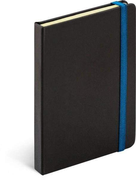 PRESCO GROUP Notes Tucson černá modrá 13 x 21 cm