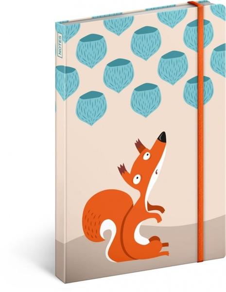 Notes Wild Tail Mini linkovaný 9 x 13 cm