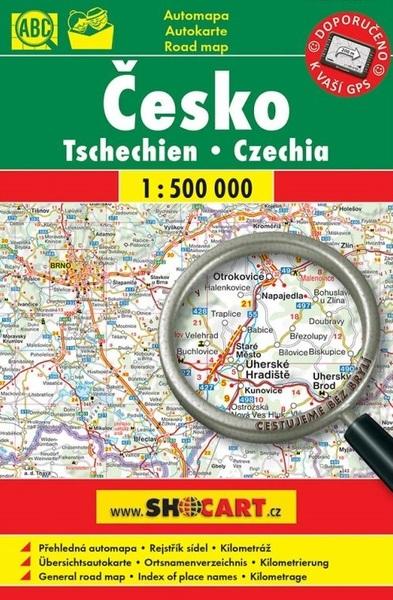 Česko Tschechien Czechia 1:500 000 - 978-80-7316-012-8