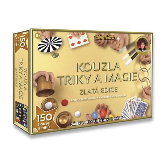 HM Studio Kouzla triky a magie Zlatá edice 150 triků
