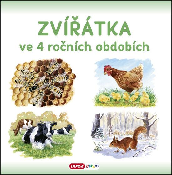 Zvířátka ve 4 ročních obdobích - 978-80-7547-025-6