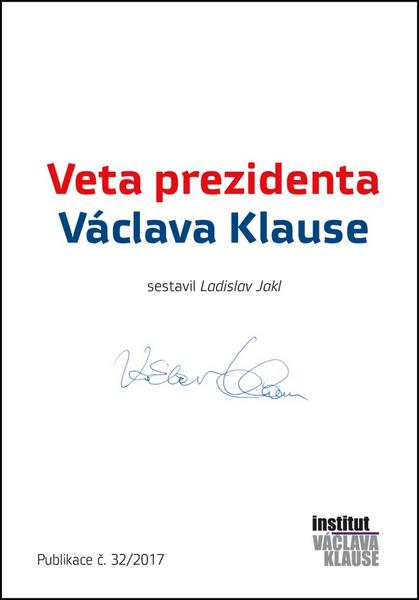 Veta prezidenta Václava Klause - 978-80-7542-025-1