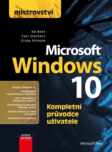 Mistrovství Microsoft Windows 10 - 978-80-251-4869-3