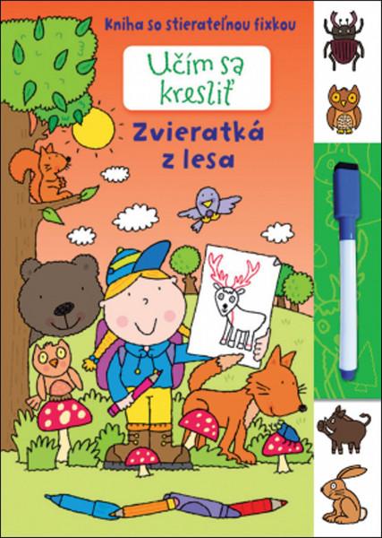Učím sa kresliť - Zvieratká z lesa - 978-80-567-0082-2