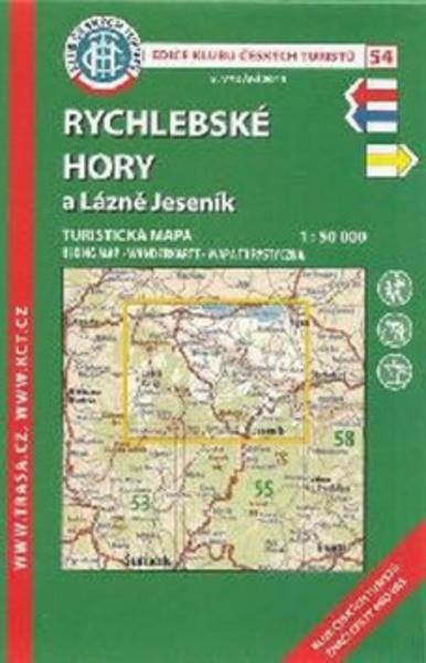 KČT 54 Rychlebské hory a Lázně Jeseník 1:50 000 - 978-80-7324-470-5