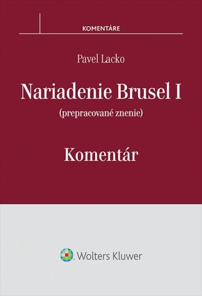 Nariadenie Brusel I Komentár - 978-80-8168-438-8