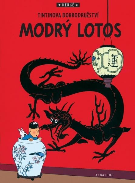 Tintin Modrý lotos - 978-80-00-04647-1