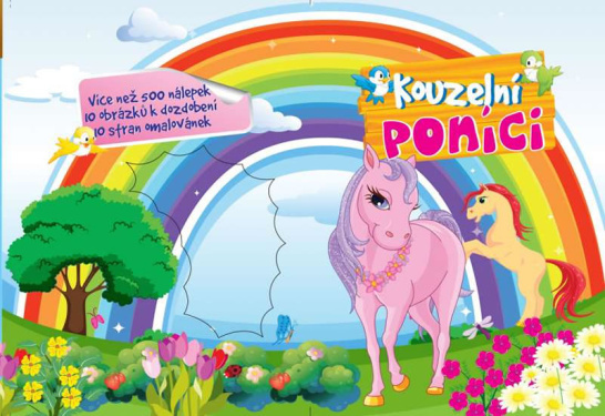 Omalovánky Kouzelní poníci - 978-80-555-5532-4
