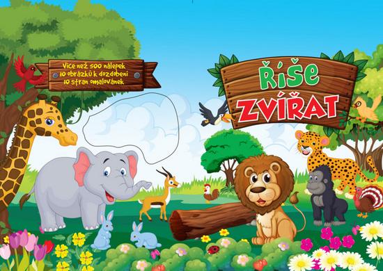 Omalovánky Říše zvířat - 978-80-444-4455-4