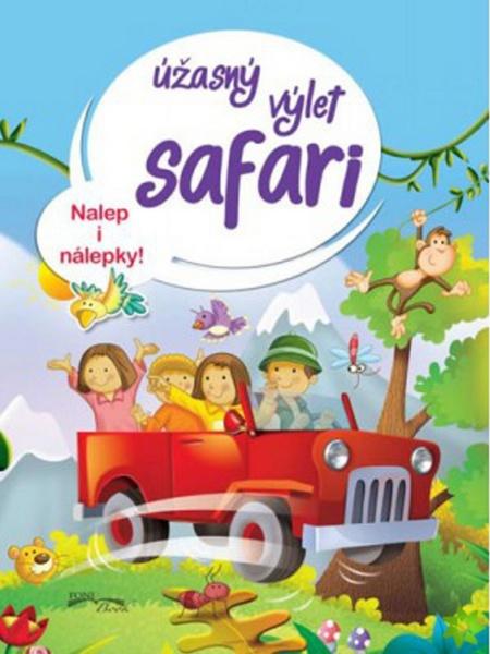 Úžasný výlet safari - 978-80-555-5542-3