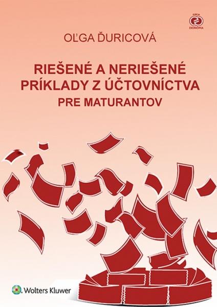 Riešené a neriešené príklady z účtovníctva - 978-80-8168-292-6
