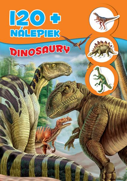 Dinosaury + 120 nálepiek - 978-80-555-5537-9
