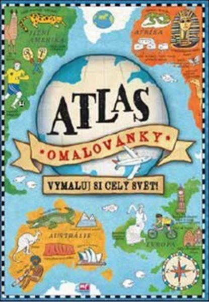 Atlas omalovánky - 978-80-204-4607-7