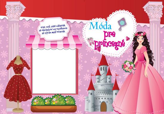 Maľovanky Móda pre princezné - 978-80-555-5533-1