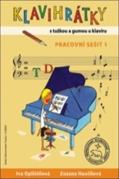 Klavihrátky - s tužkou a gumou u klavíru - pracovní sešit 1 - 979-0-2601-0465-5