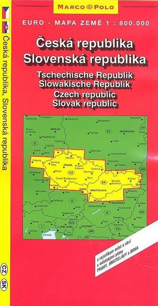 Česká, Slovenská republika 1:800T - 8086169219