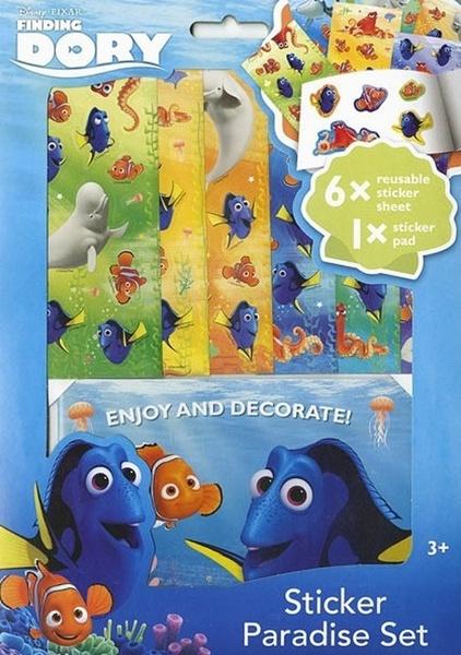 Samolepková súprava A4 Hľadá sa Dory