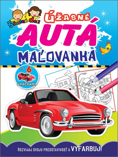 Úžasné autá Maľovanka - 978-80-88888-35-2