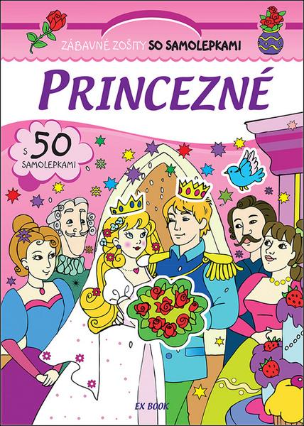 Zábavné zošity so samolepkami Princezné - 978-80-985611-3-9