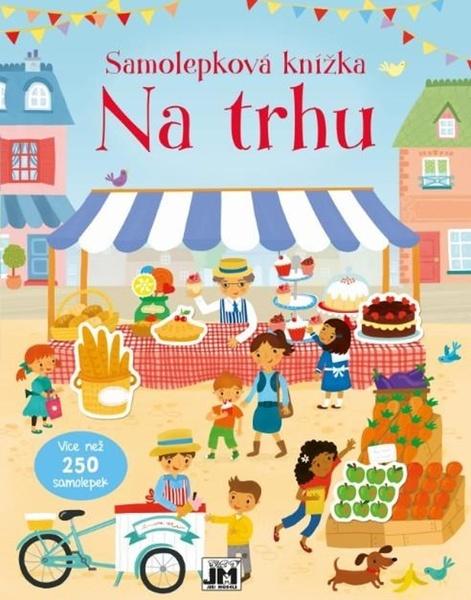 JIRI MODELS Samolepková knížka Na trhu - 1595-4