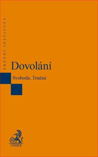 Dovolání - 978-80-7400-685-2