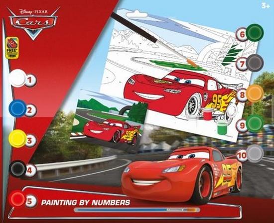 Malování podle čísel Auta
