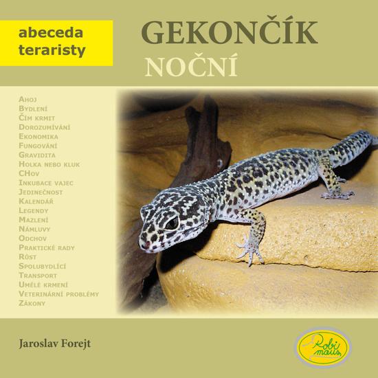 Gekončík noční - 978-80-903357-3-8