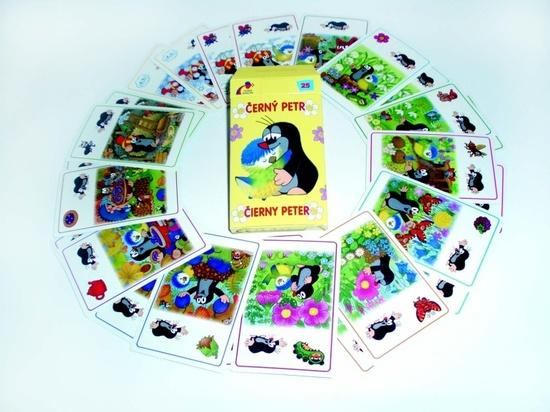 Černý Petr Krtek a sýkorka - 50-387-0333-X