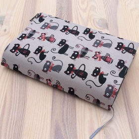 Obal na knihu Kočky šedočerné