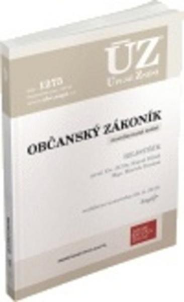ÚZ 1275 Občanský zákoník - 978-80-7488-308-8