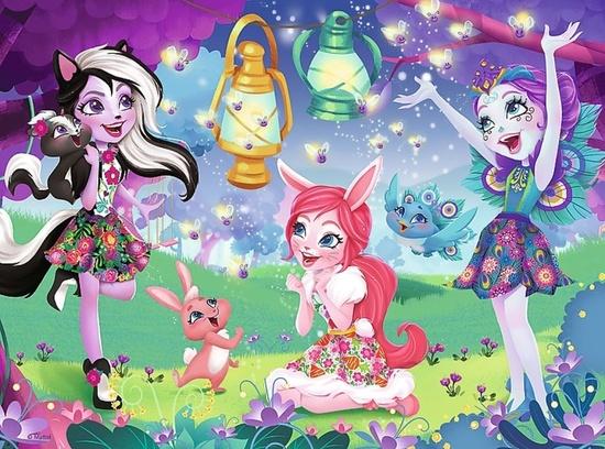TREFL Puzzle Enchantimals: Magický svět 30 dílků - 18236
