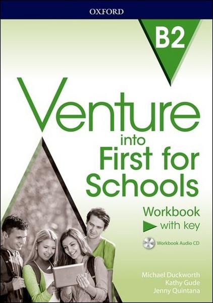 Kniha Venture into First for Schools: Workbook With Key Pack