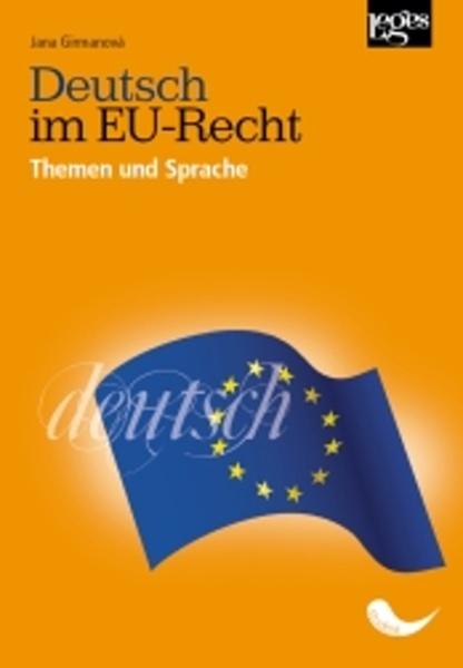Deutsch im EU-Recht - 978-80-7502-255-4