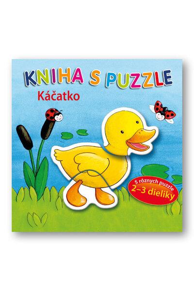 Kniha s puzzle Káčatko - 978-80-567-0349-6
