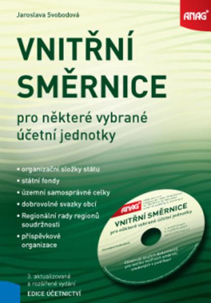 Vnitřní směrnice pro některé vybrané účetní jednotky + CD - 978-80-7554-198-7