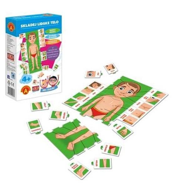 Alexander Hra školou Skládej lidské tělo - PEA2037