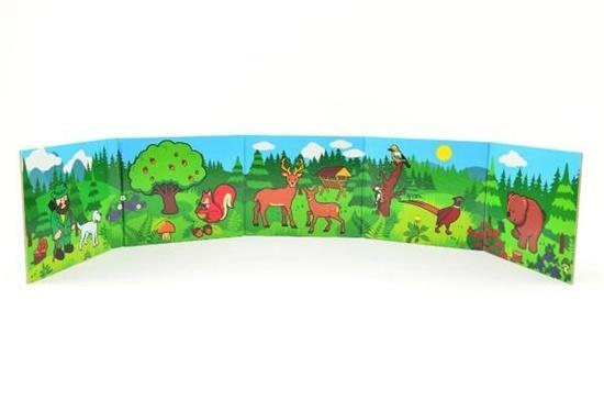 Leporelo Moje první zvířátka lesní - 978-80-260-9979-6