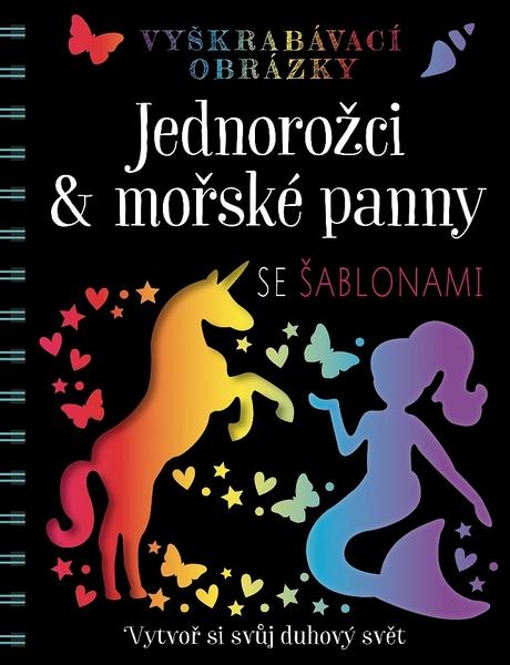 Jednorožci a mořské panny se šablonami